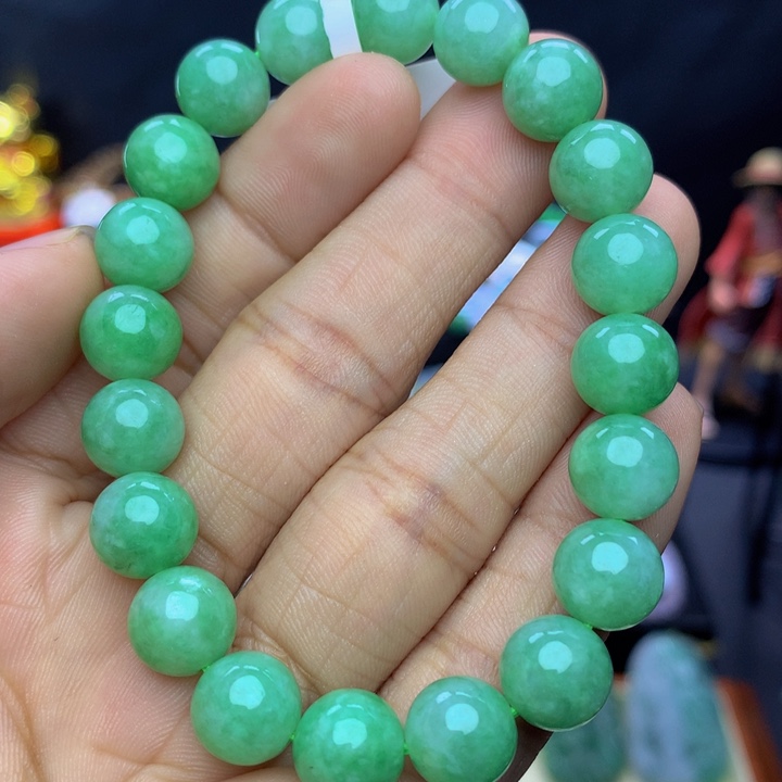 翡翠手链未镶嵌（**）翡翠 9.7