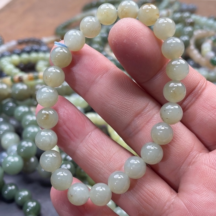 和田玉手链未镶嵌