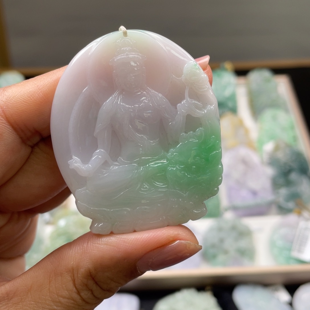 翡翠吊坠(不含链)未镶嵌