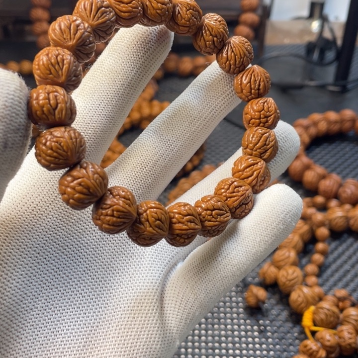 桃木秦岭野生龙纹桃核