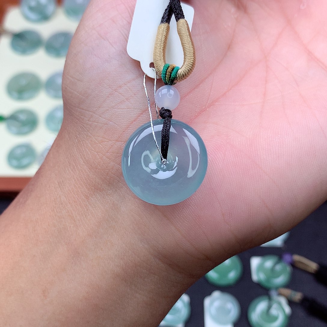 颈饰未镶嵌翡翠15 尺寸21.7-6.3