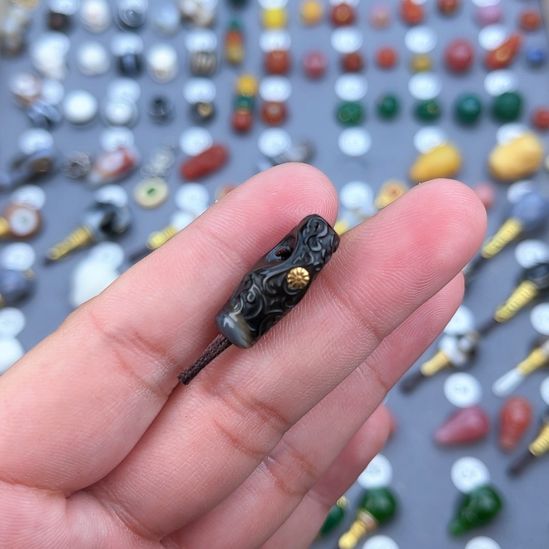 玛瑙/玉髓饰品未镶嵌笑*眯