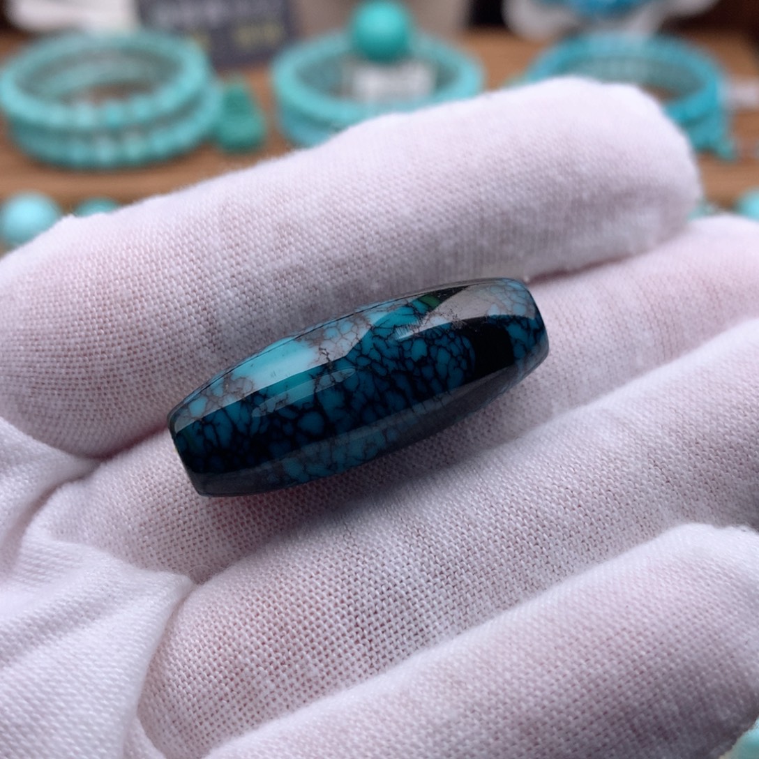 绿松石银S925镶嵌珠宝奇石