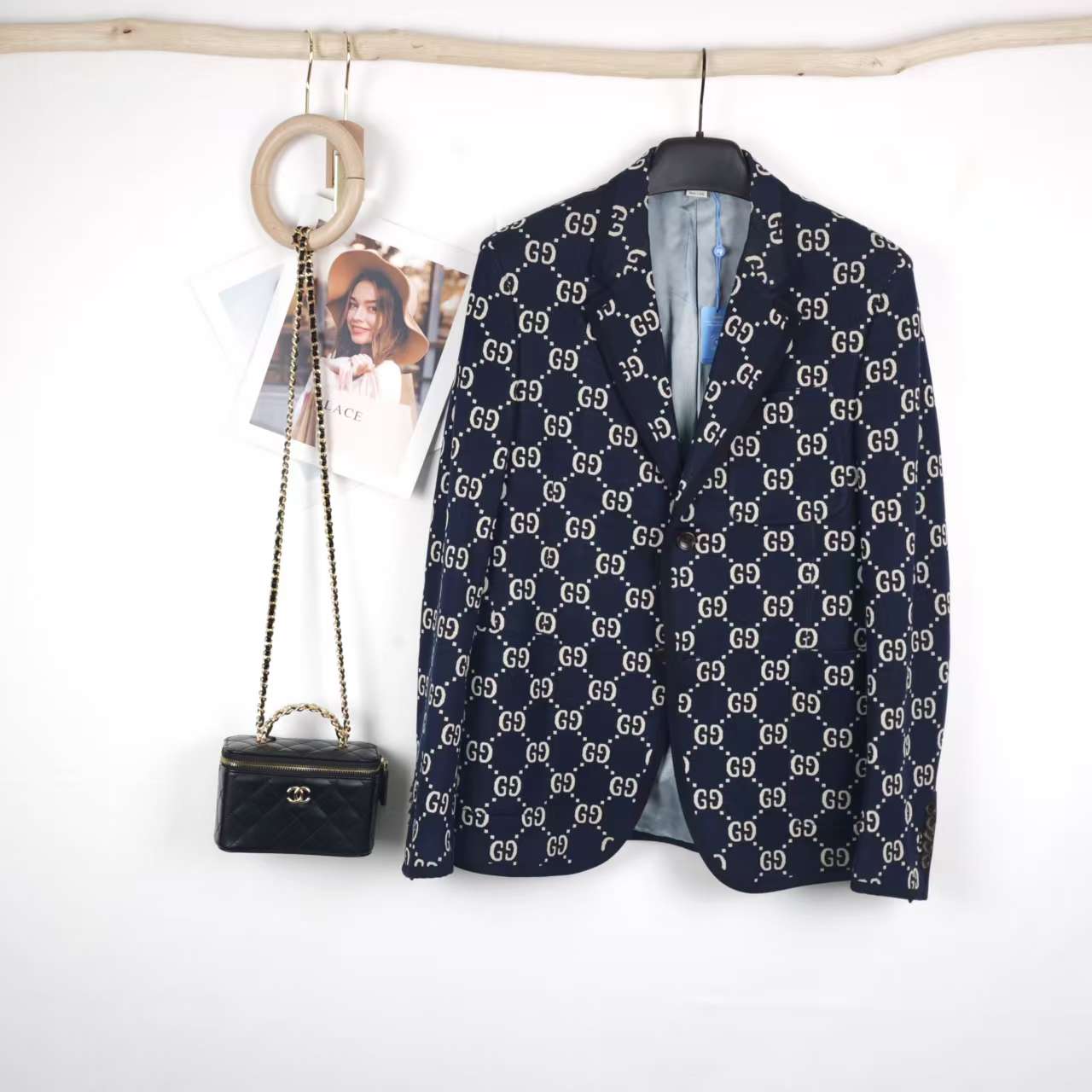 99新 GUCCI/古驰 海囤J/古驰上衣/48码/ds58355