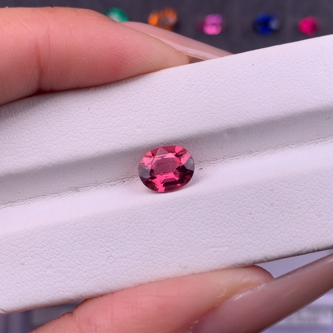 碧玺珠宝半成品未镶嵌1.55ct阿富汗碧玺全净开播福利