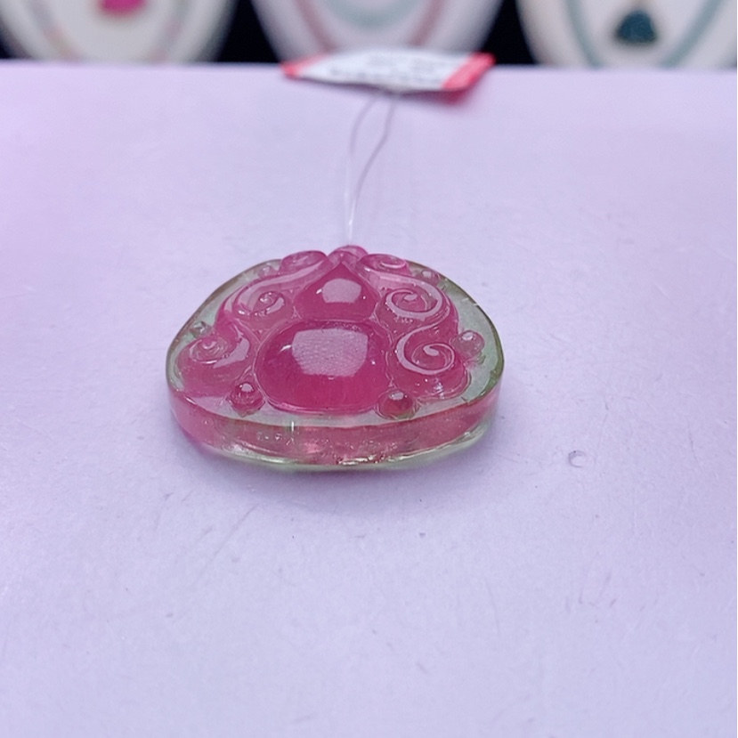 【闪购商品】碧玺颈饰未镶嵌碧玺吊坠