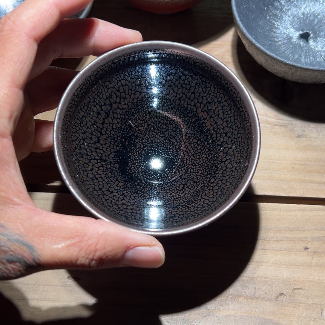 茶盏老木头柴烧建盏精选8