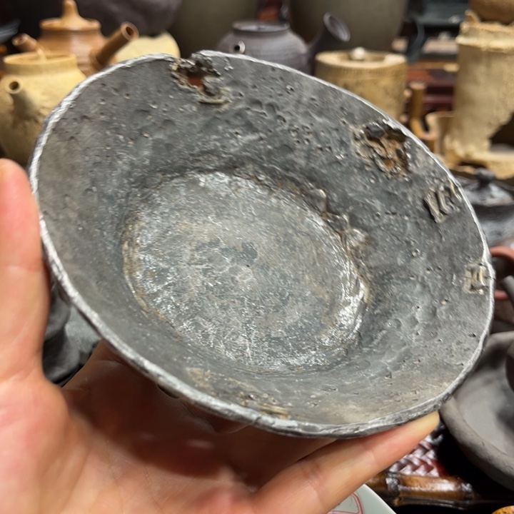 纯锡壶承一个一个