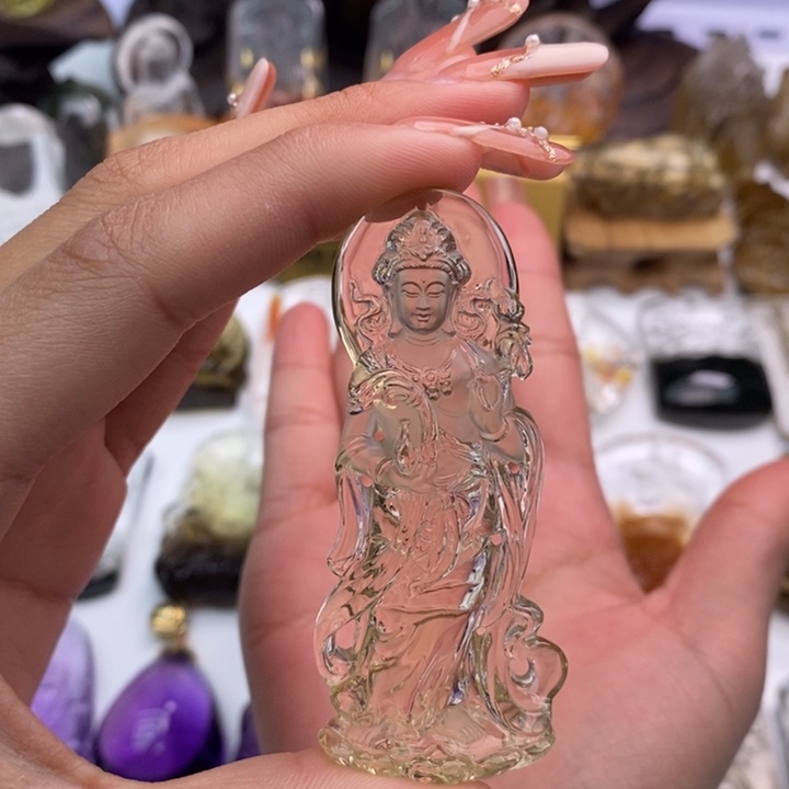 水晶颈饰未镶嵌上*月