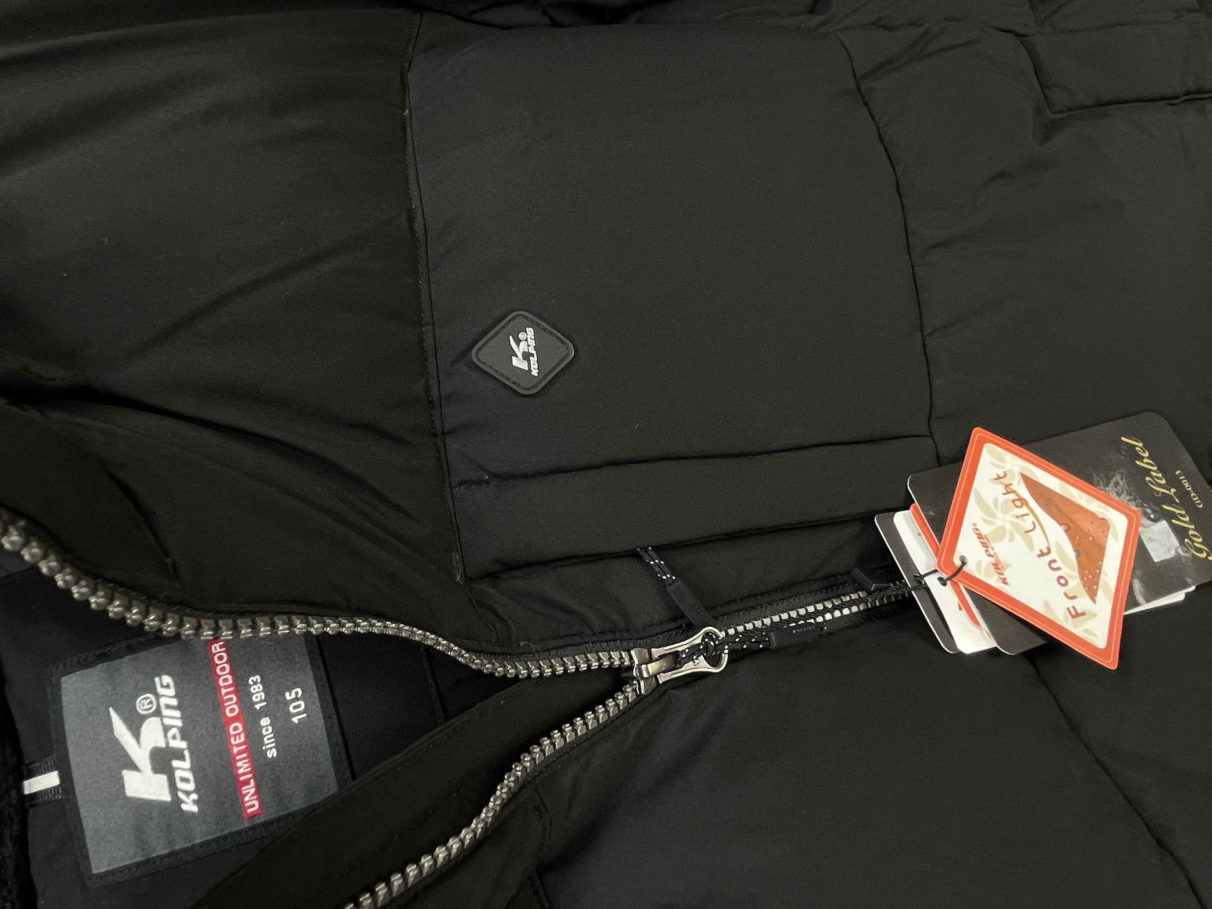 致远kolping冬季男士时尚羽绒服「扣号」