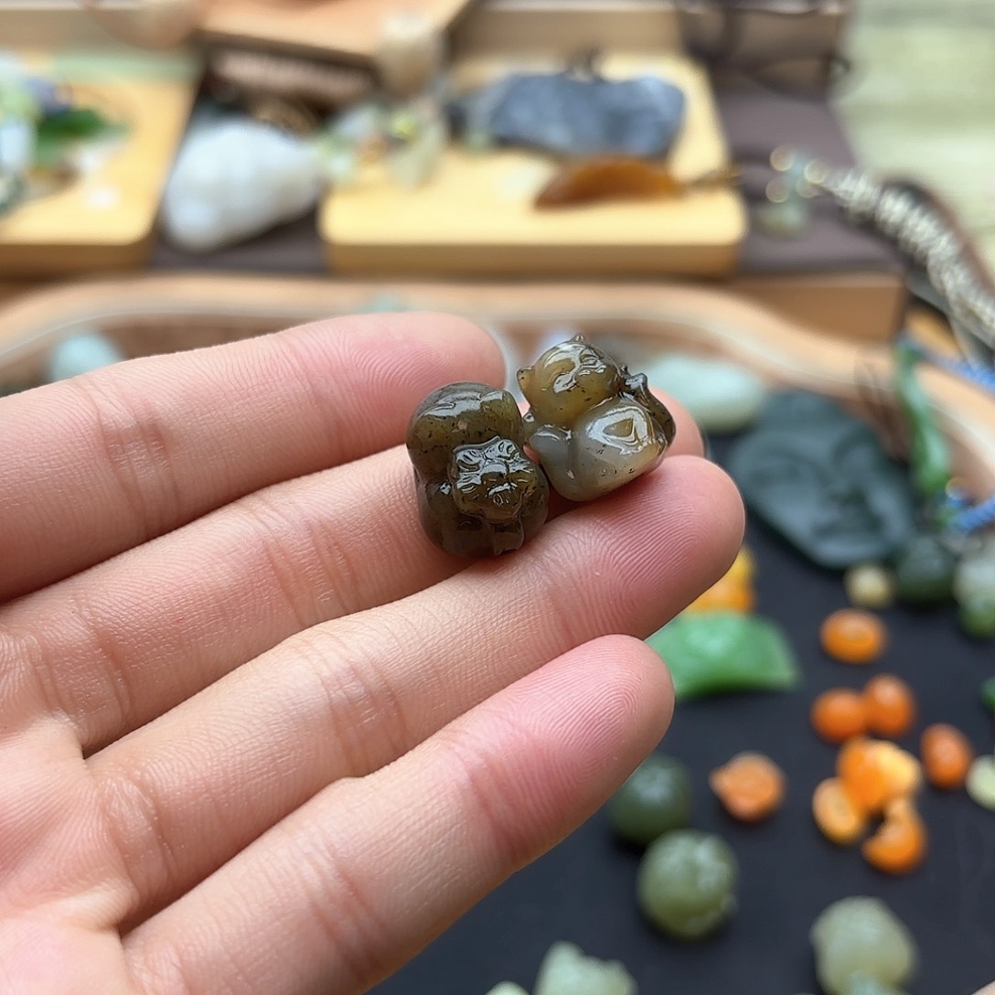 和田玉颈饰未镶嵌╰****