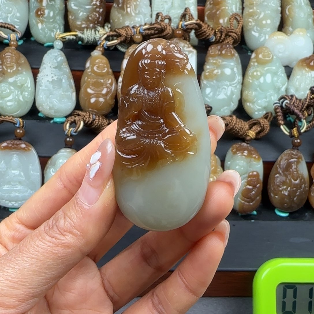 和田玉挂件未镶嵌