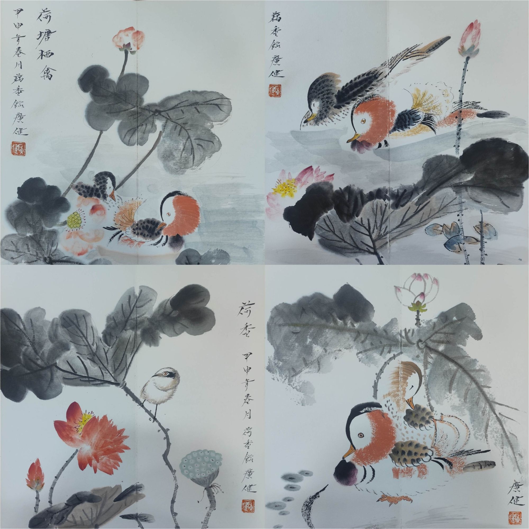 【花鸟】33x40x8 CP-40113  册页