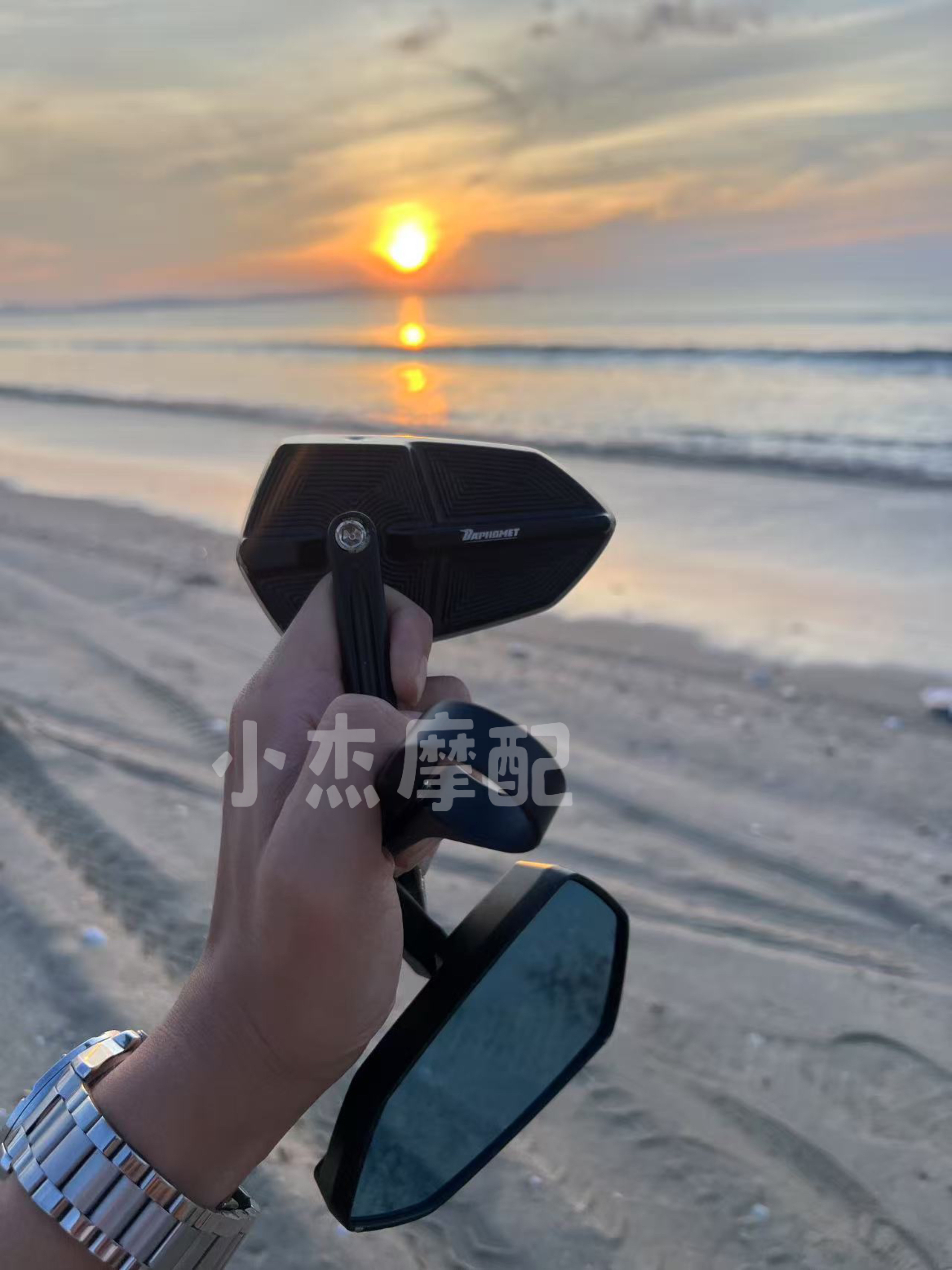  九号巴风特手把后视镜祖国版手里剑后视镜小牛九号任何系列通用
