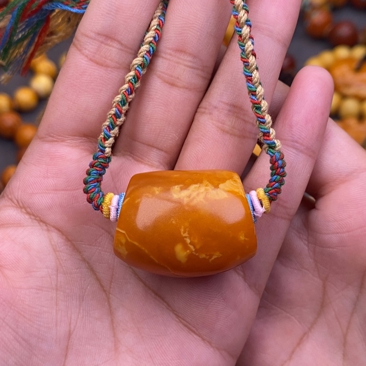 琥珀未镶嵌裸石蜜蜡L