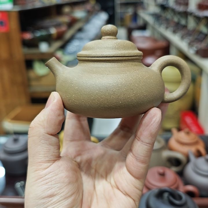 紫砂茶壶青段内推容天150cc