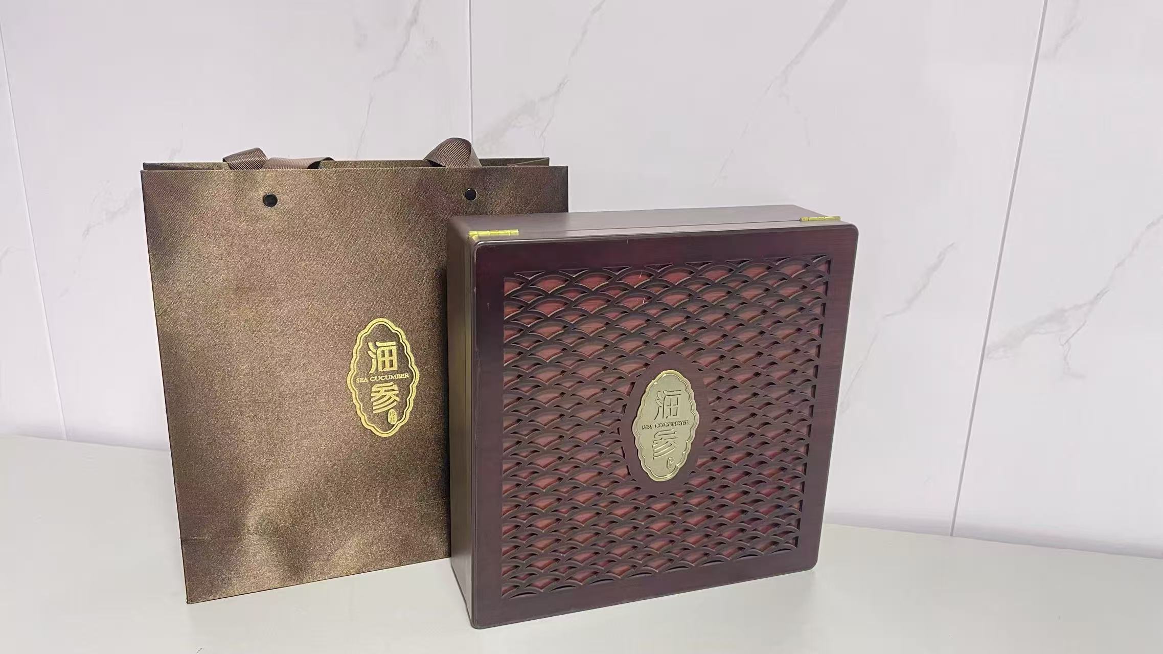 海参精美礼品盒（一斤装和半斤装）空盒 单拍不包邮