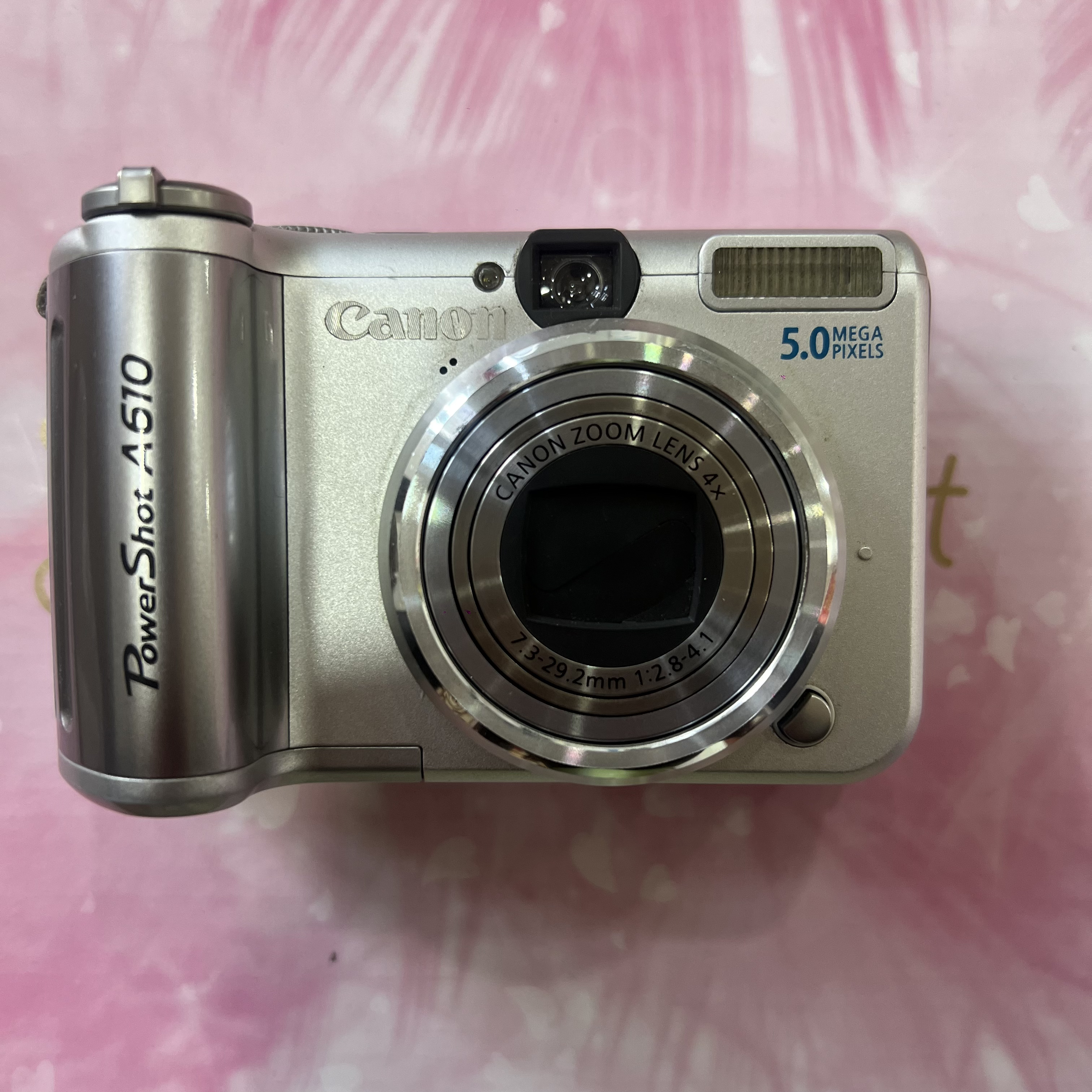 95新 Canon/佳能 A620明星同款翻转屏可自拍冷白清透