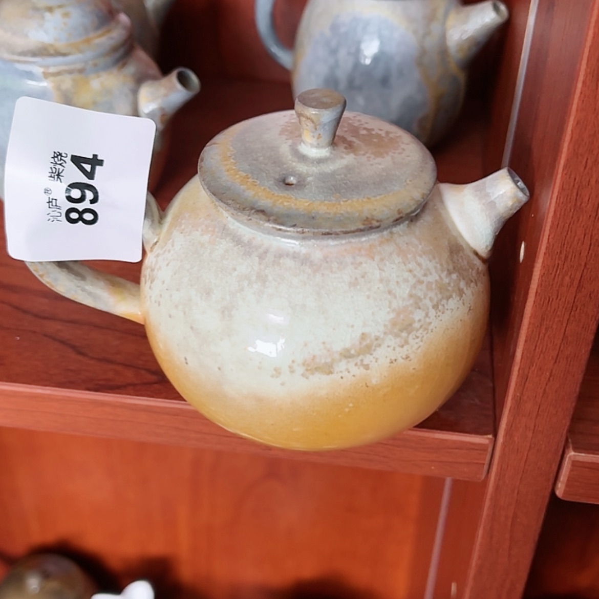 【闪购商品】沁庐柴窑古法柴烧手工茶具