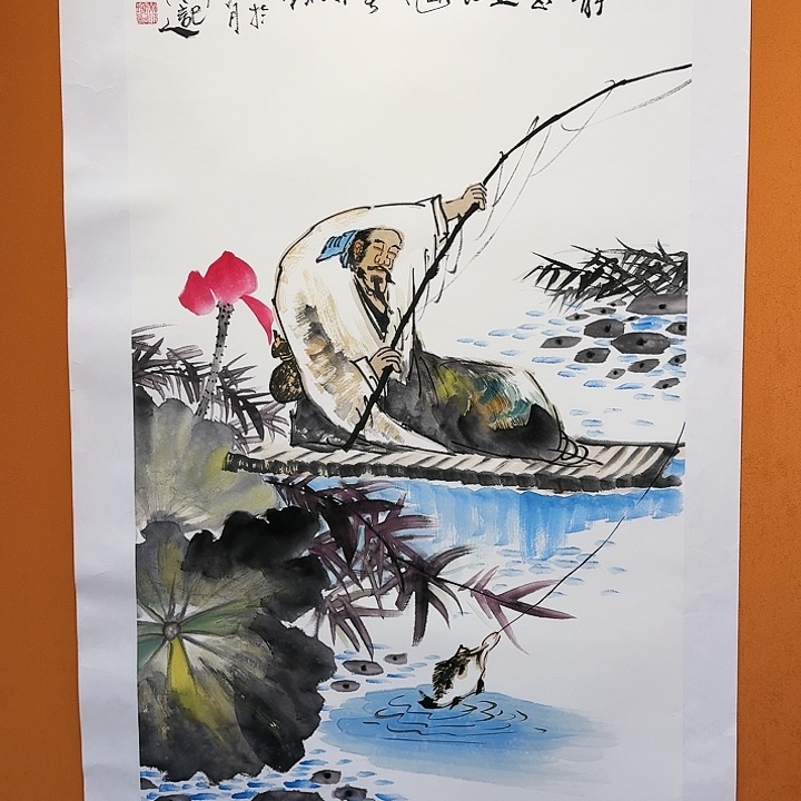 国画书法作品多次参加