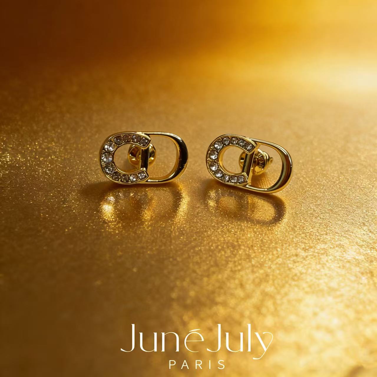 铜合金耳饰 JuneJuly 26c早春小巧经典猪鼻简约耳环 1229爆双拼