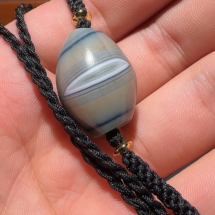 银S925非金属珐琅吊坠