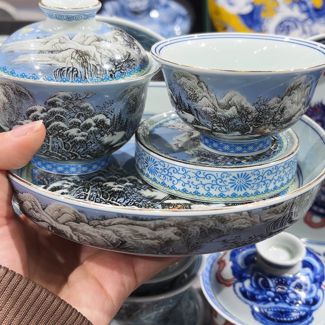 瓷片景德镇瓷器艺术