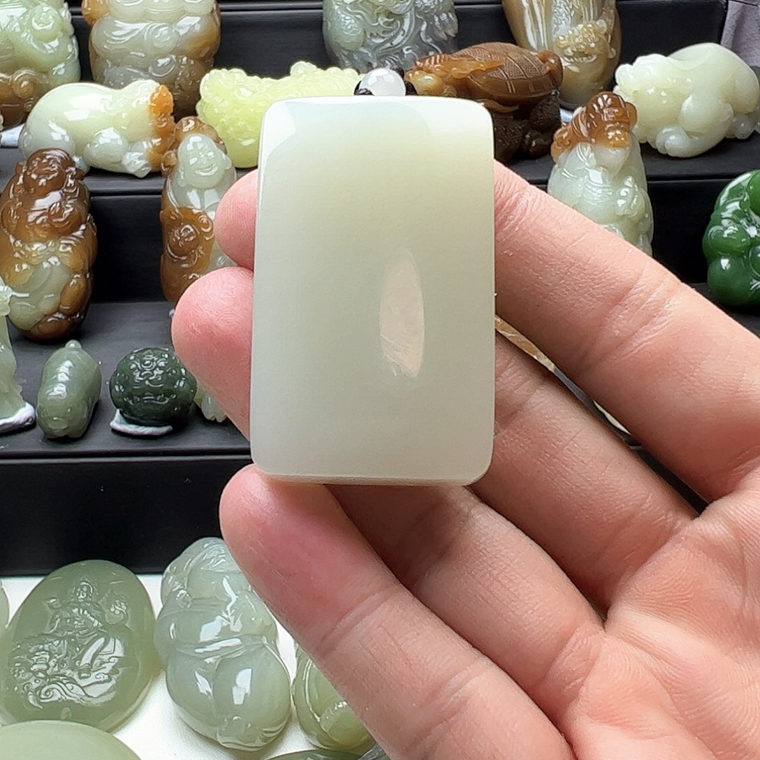 和田玉挂件未镶嵌