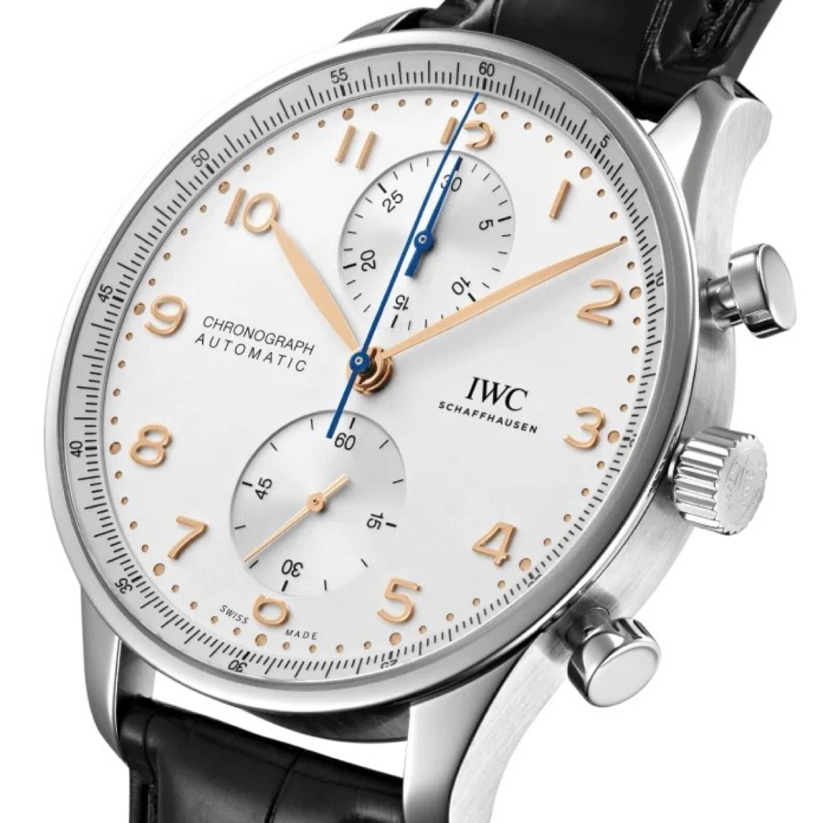 99新 IWC/万国 大颂名品/葡计/表径41/金针/新款背透/后配扣