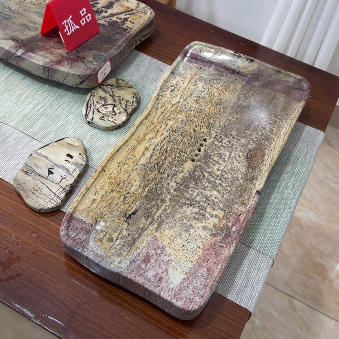 富****鸡国画石45/22/4