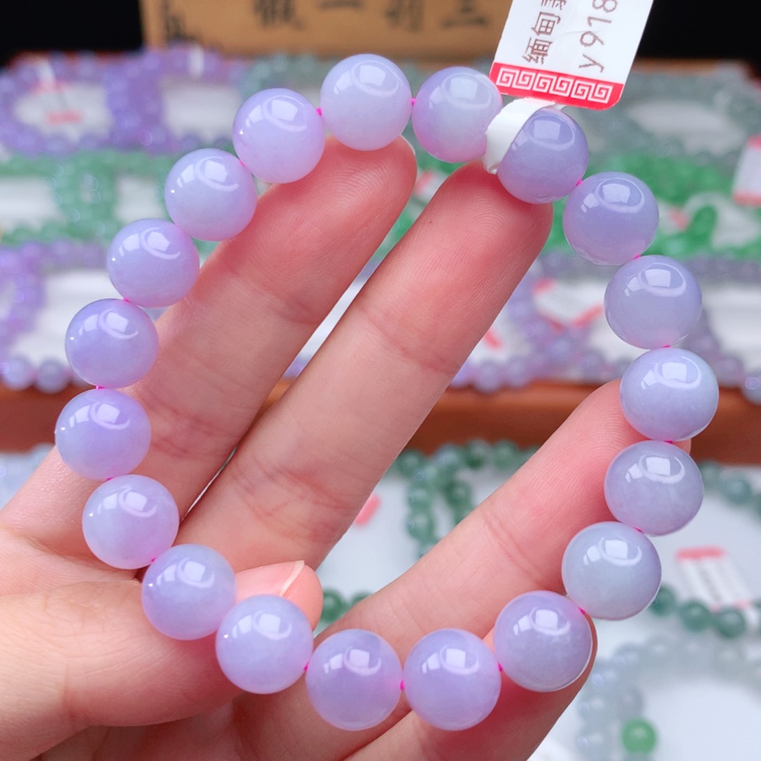 翡翠手链未镶嵌翡翠10mm