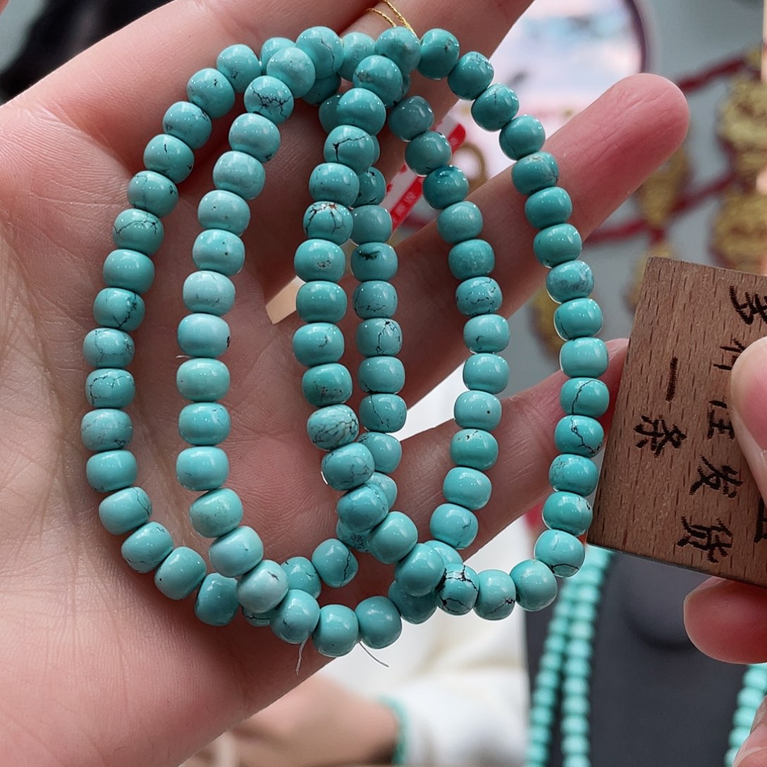 绿松石手串未镶嵌