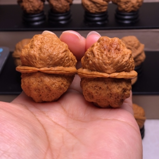 文玩核桃把件招财五毒蟾23