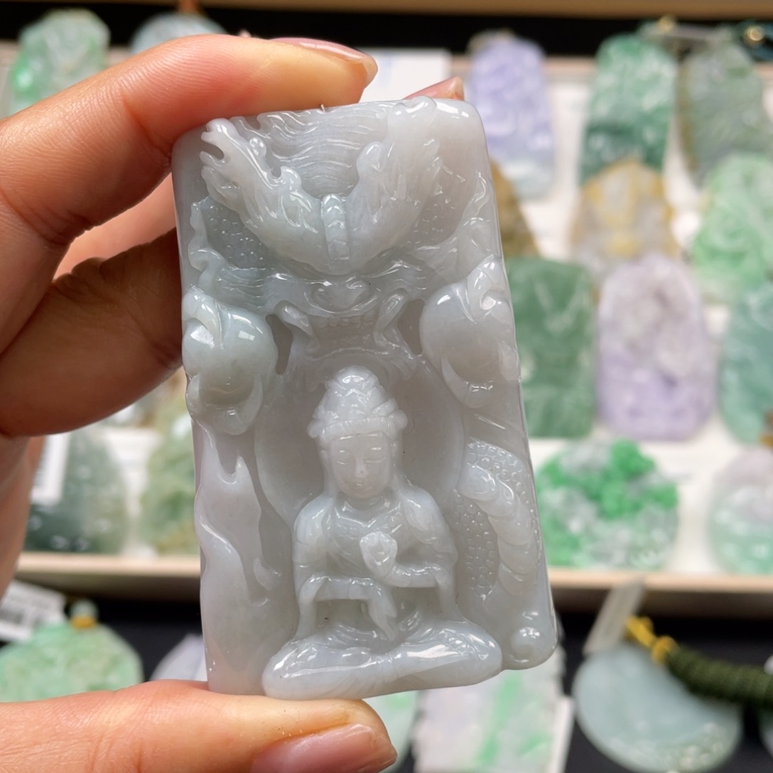 翡翠吊坠(不含链)未镶嵌