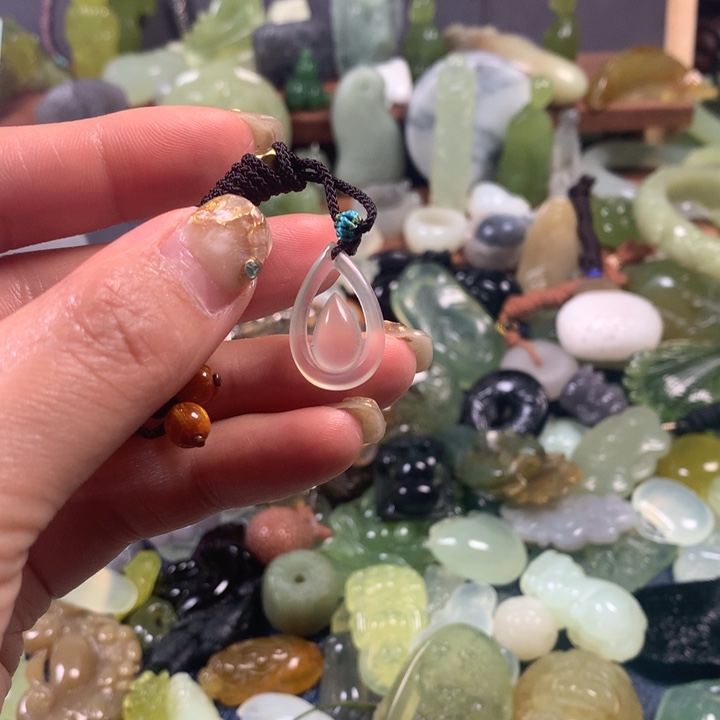 岫玉挂件未镶嵌挂件