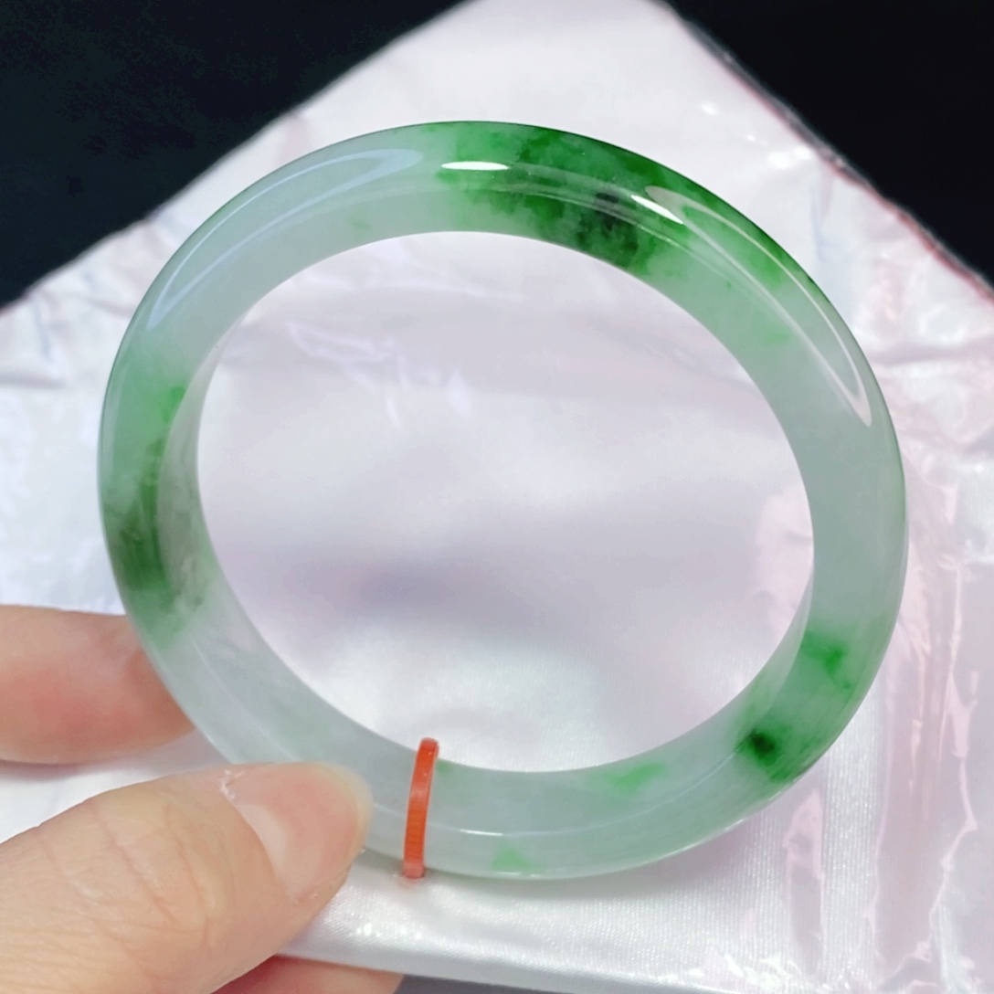 未镶嵌手镯翡翠57.5正圈