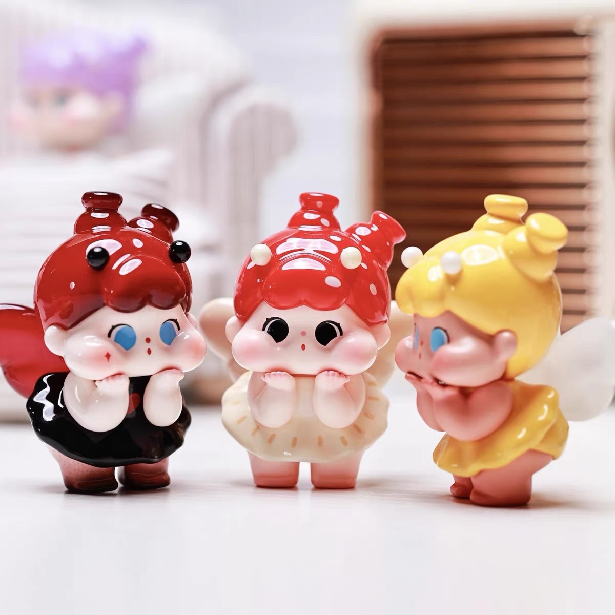 【转转乐】阿玛莉莉丝贝壳QOQO花福黛倒倒和小猫萌粒盲袋潮玩