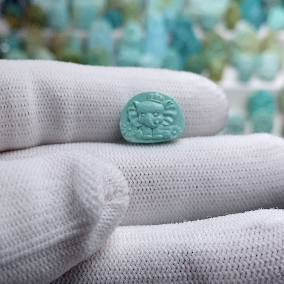 绿松石绿松石未镶嵌我***迪