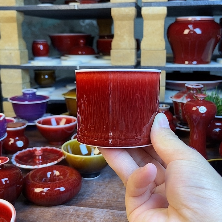 陶瓷景德镇名陶坊原矿郎红