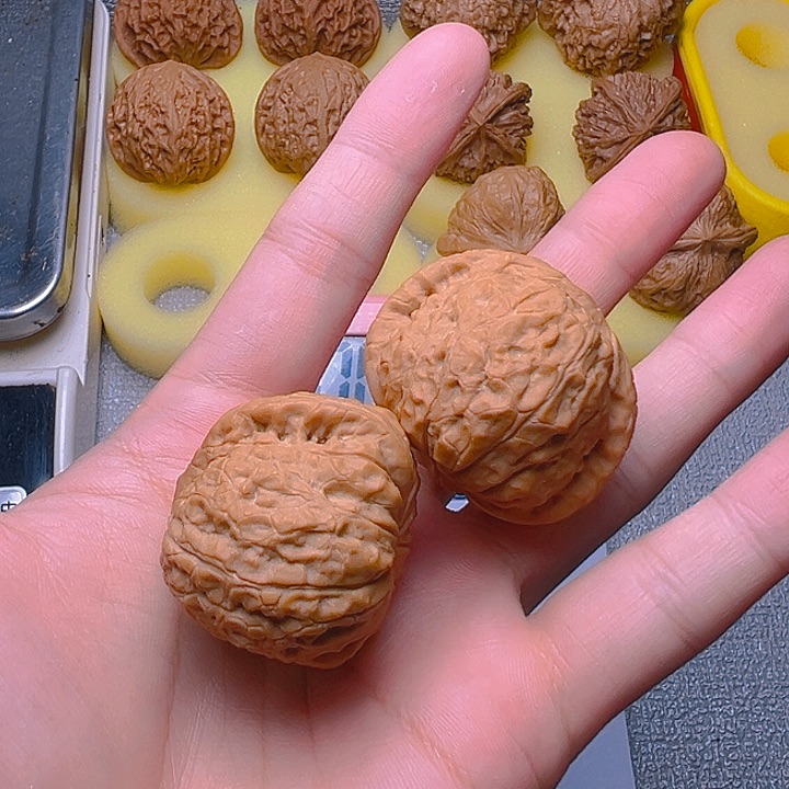 把件文玩核桃南瓜墩