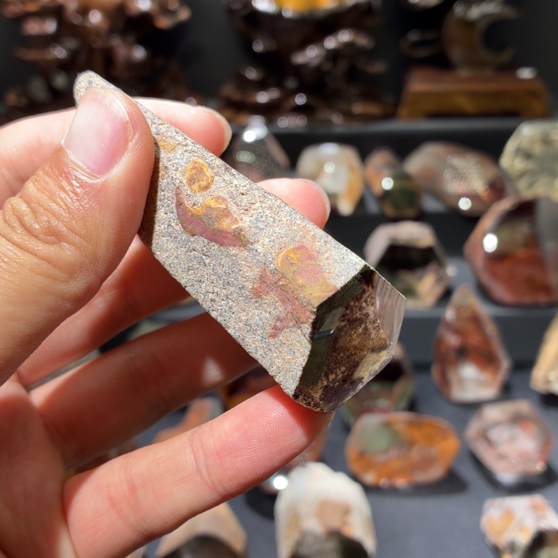 【闪购商品】水晶珠宝半成品未镶嵌蓝****0