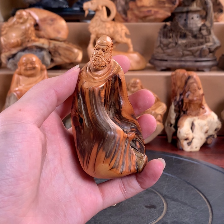 柏木（崖柏）根雕摆件