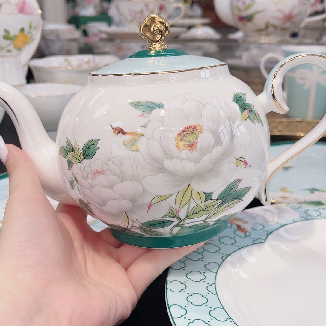 骨瓷茶壶———————————-