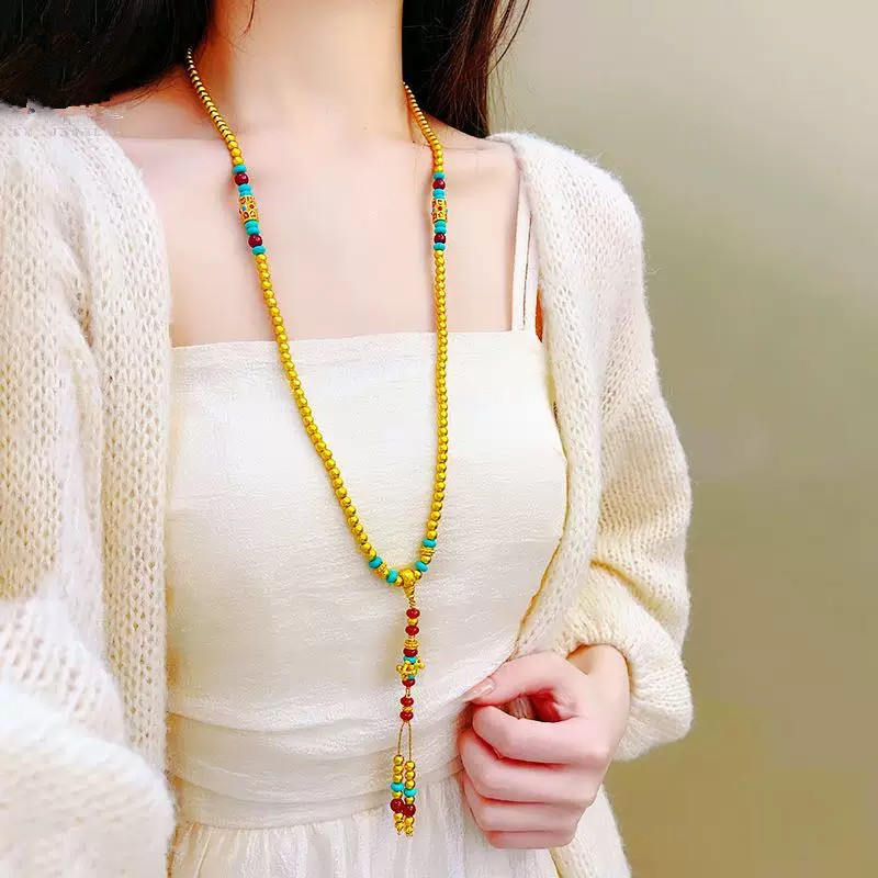 铜合金项链 267降魔杵108颗项链