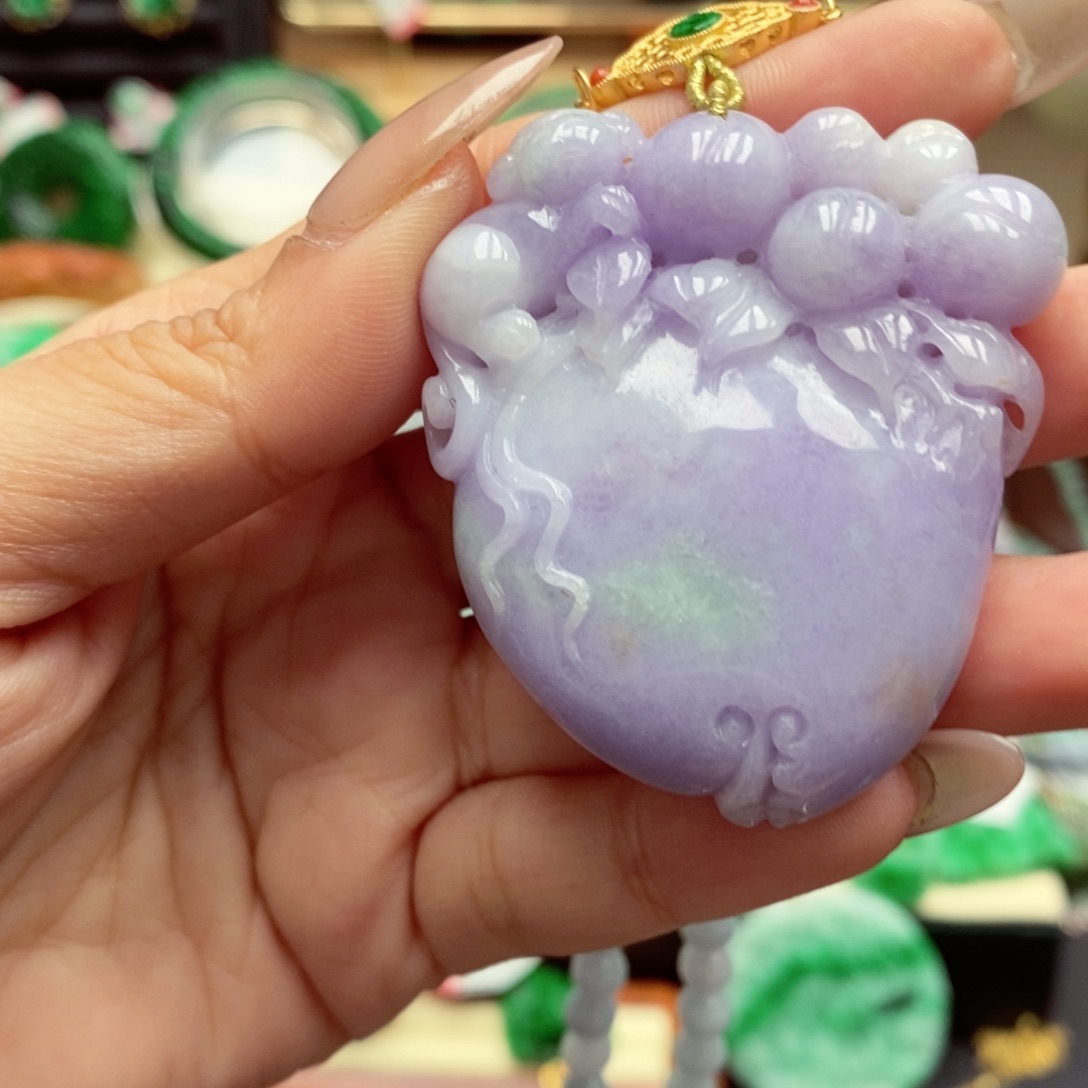 颈饰未镶嵌翡翠翡翠吊坠