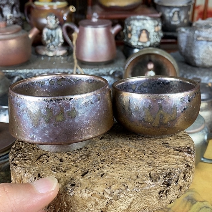 建水紫陶柴烧茶器，开播福利0008