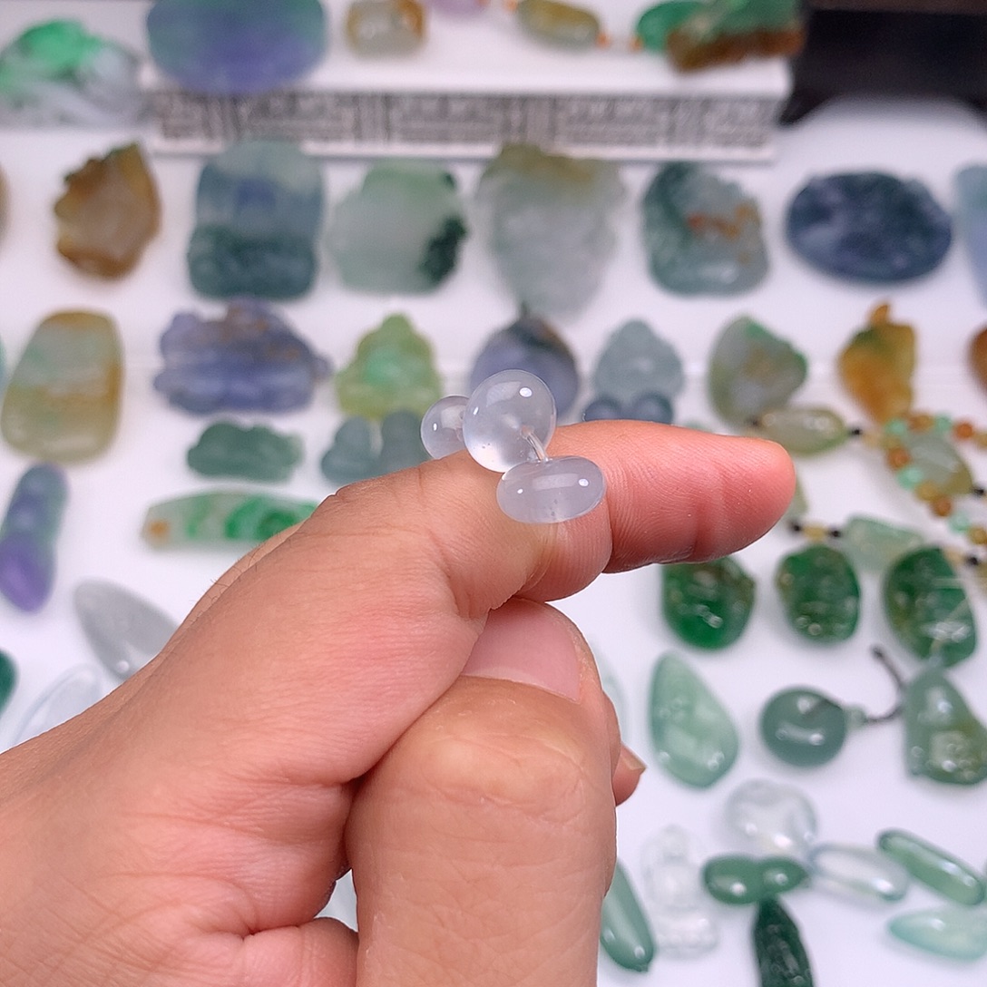 定制翡翠未镶嵌珠子