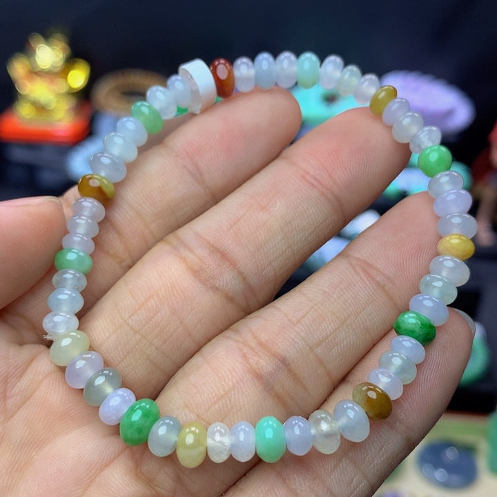 未镶嵌手链翡翠翡翠 5+ 