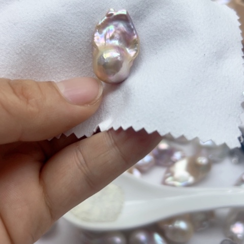 淡水珍珠手镯银S925镶嵌