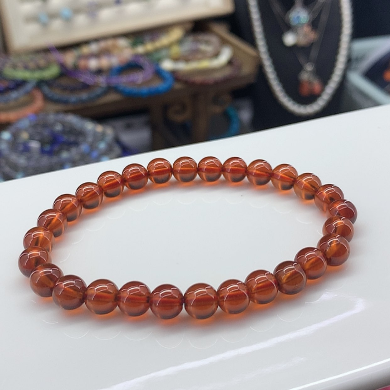 【闪购商品】石榴石手串未镶嵌手串